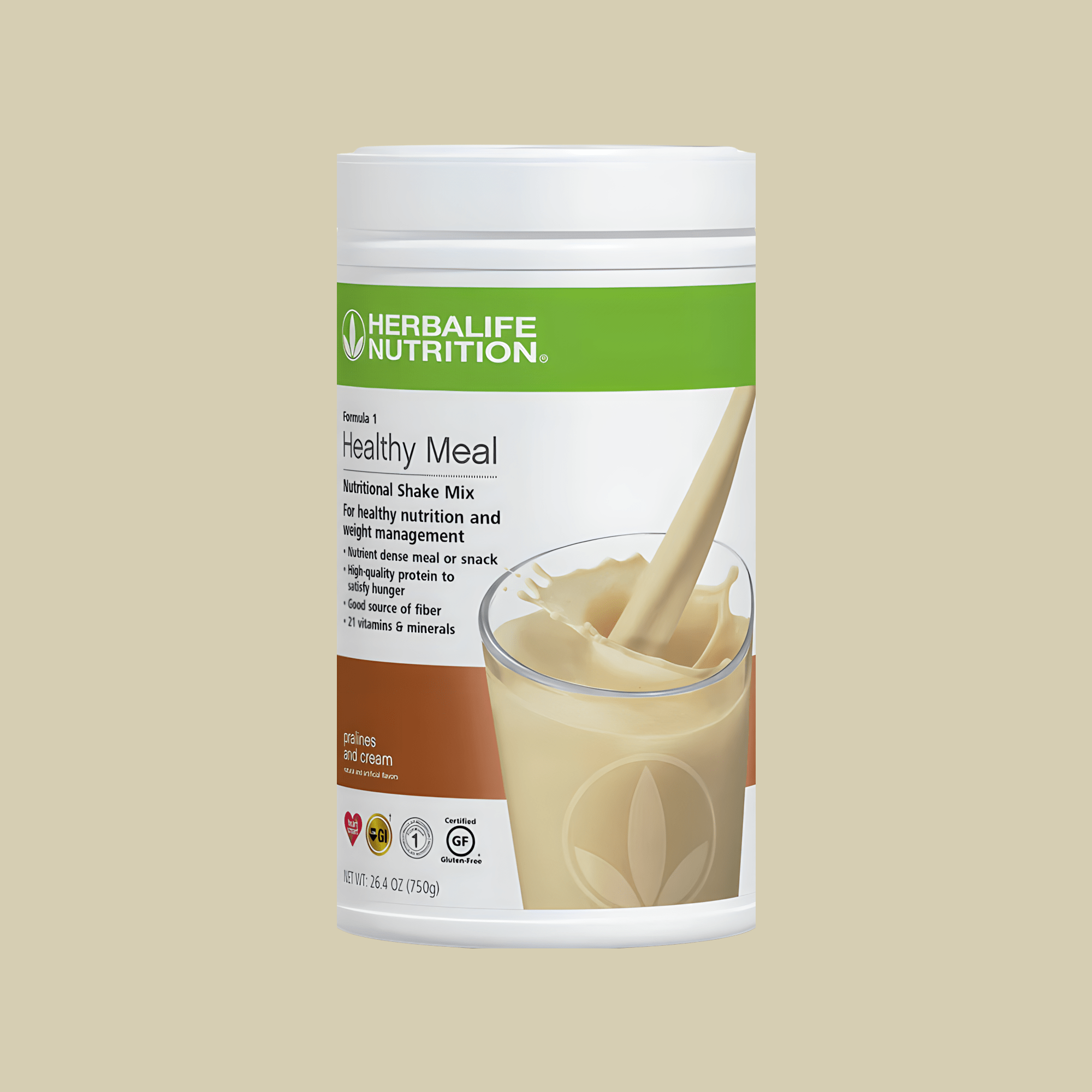 Formula 1 Healthy Meal Nutritional Shake Mix: Pralines and Cream 