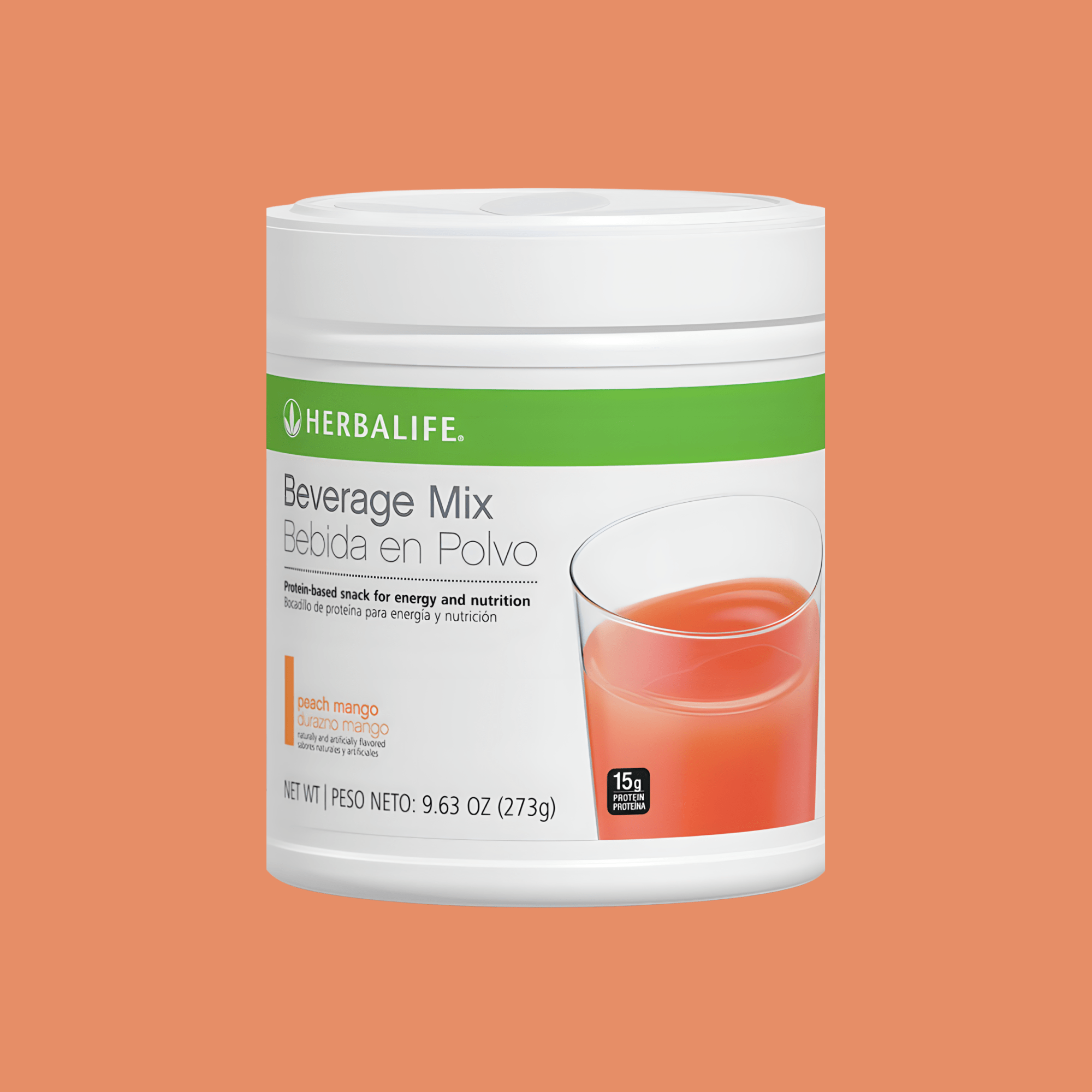 Beverage Mix: Peach Mango 9.63 Oz. - Lecse