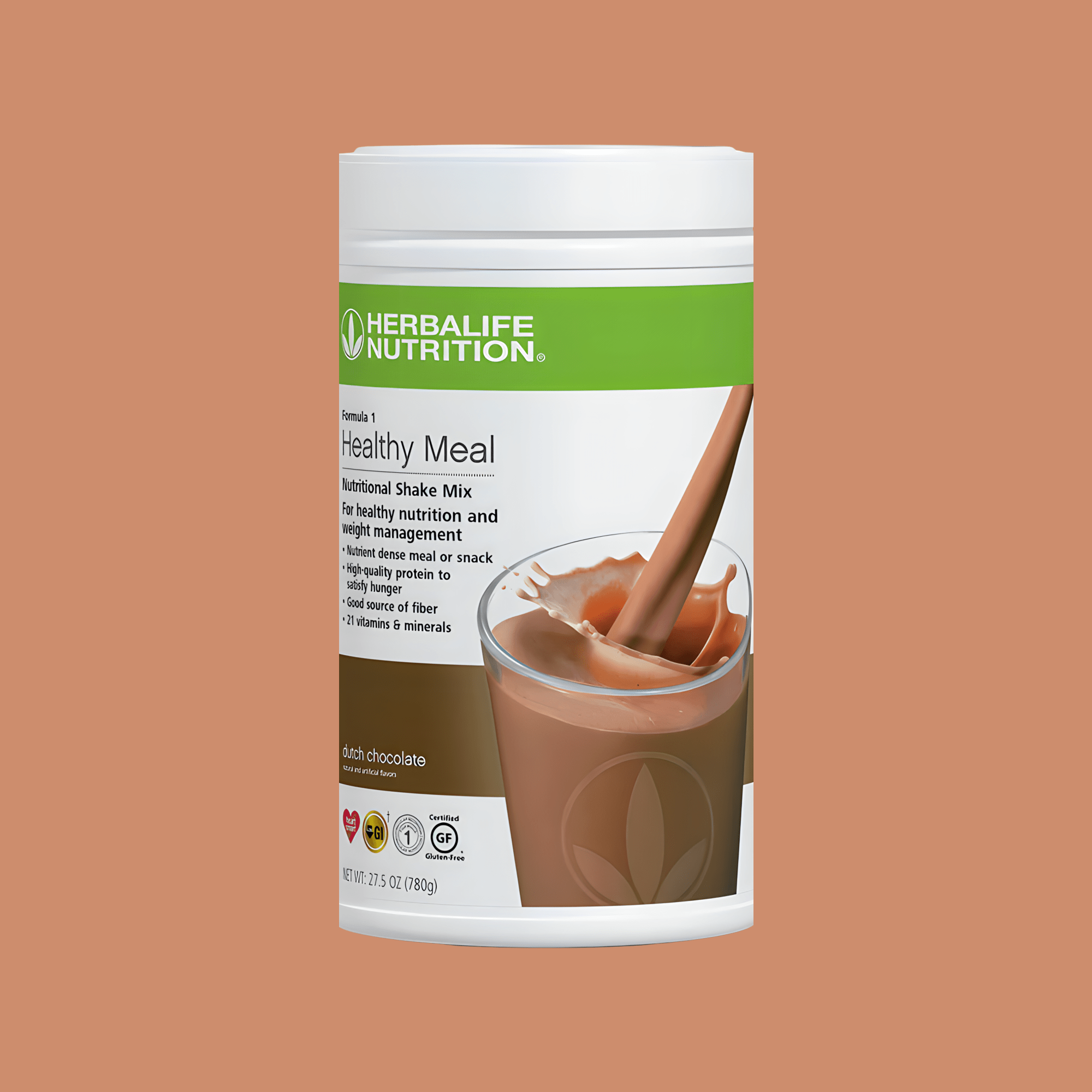 Formula 1 Healthy Meal Nutritional Shake Mix: Dutch Chocolate 780 g - Lecse
