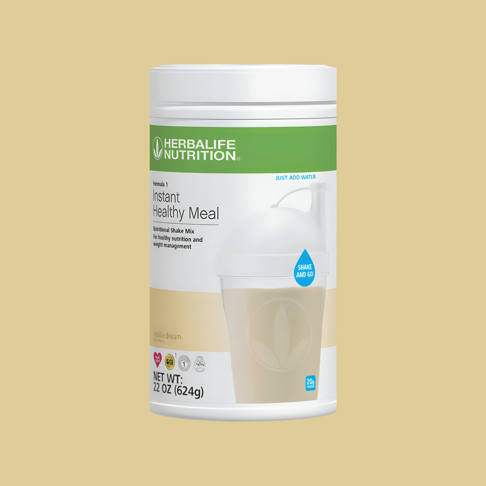 Formula 1 Instant Healthy Meal Nutritional Shake Mix: Vanilla Dream - Lecse