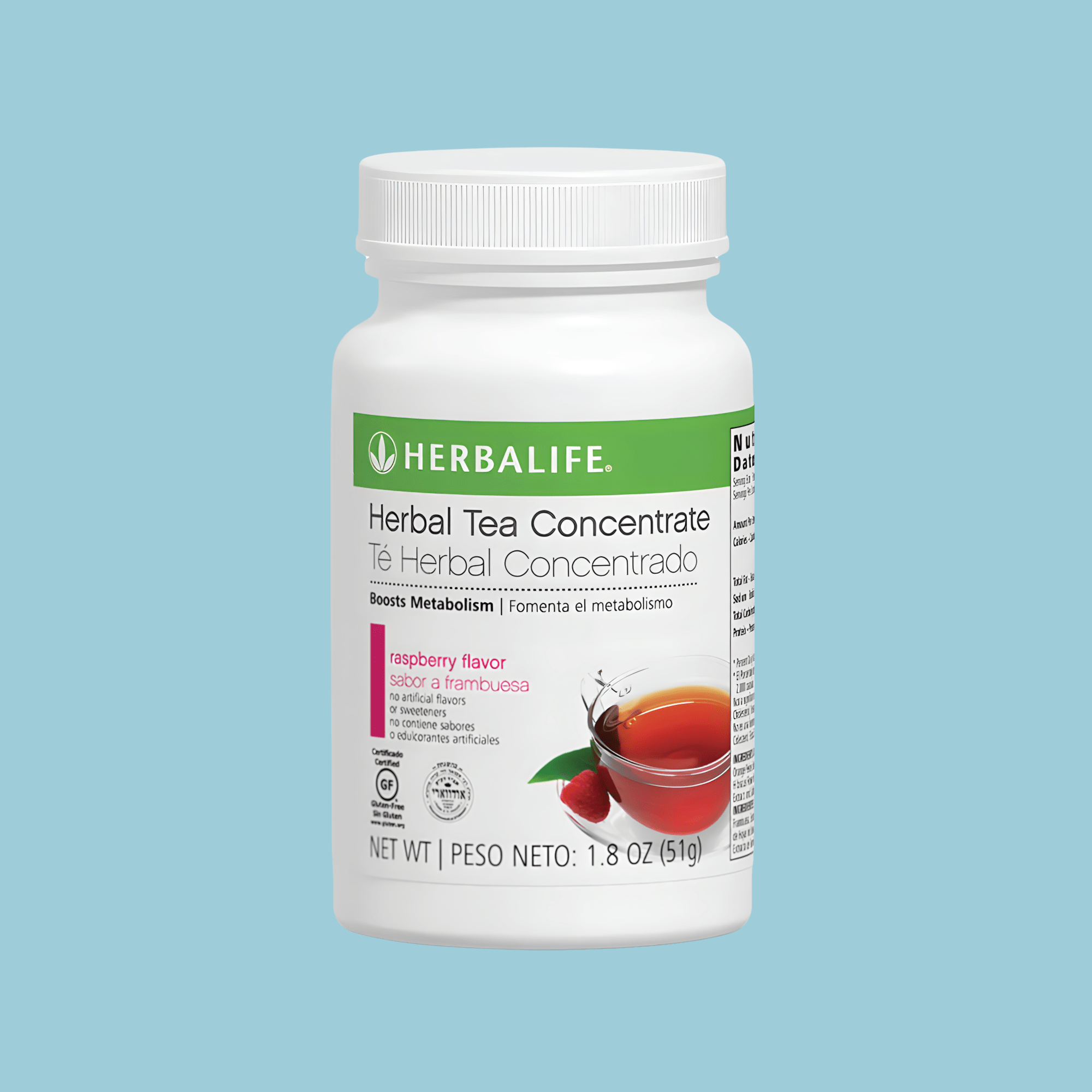 Herbal Tea Concentrate: Raspberry 1.8 Oz. - Lecse