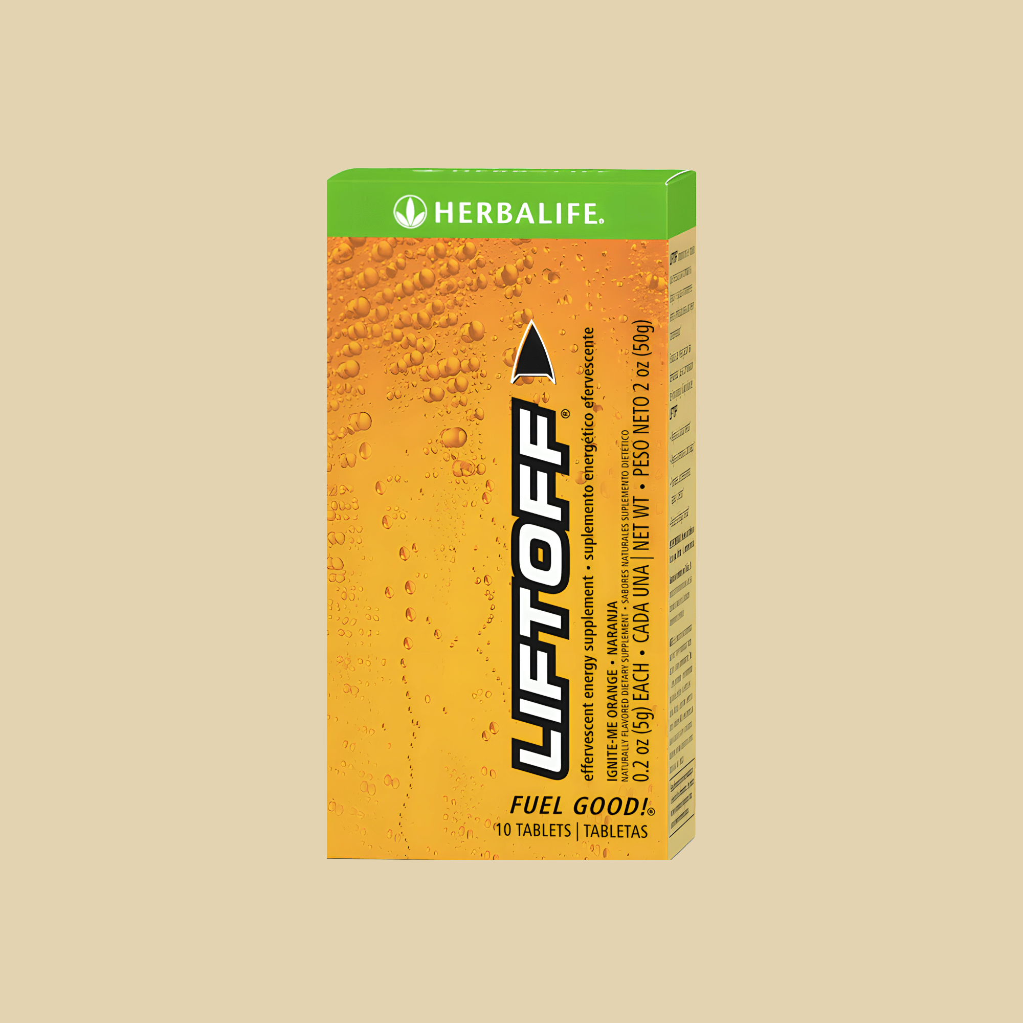Liftoff® Ignite-Me Orange 10 Tablets - Lecse