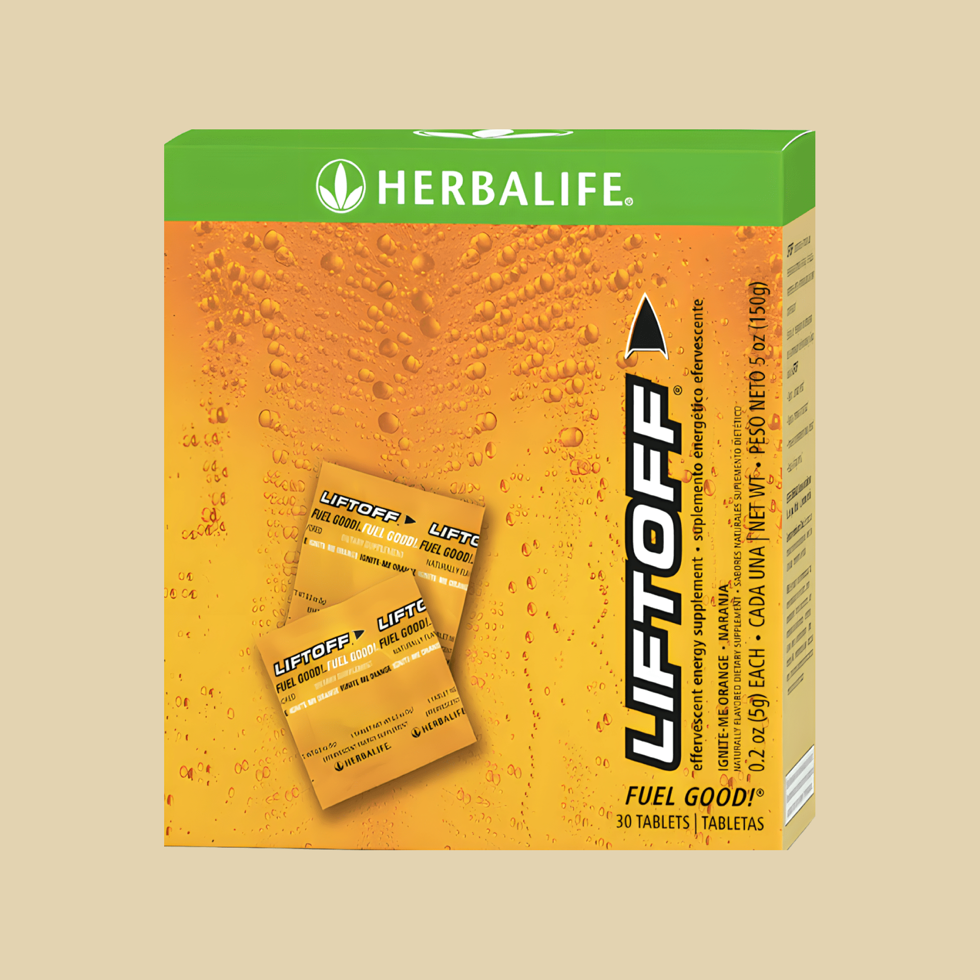 Liftoff® Ignite-Me Orange 30 Tablets - Lecse