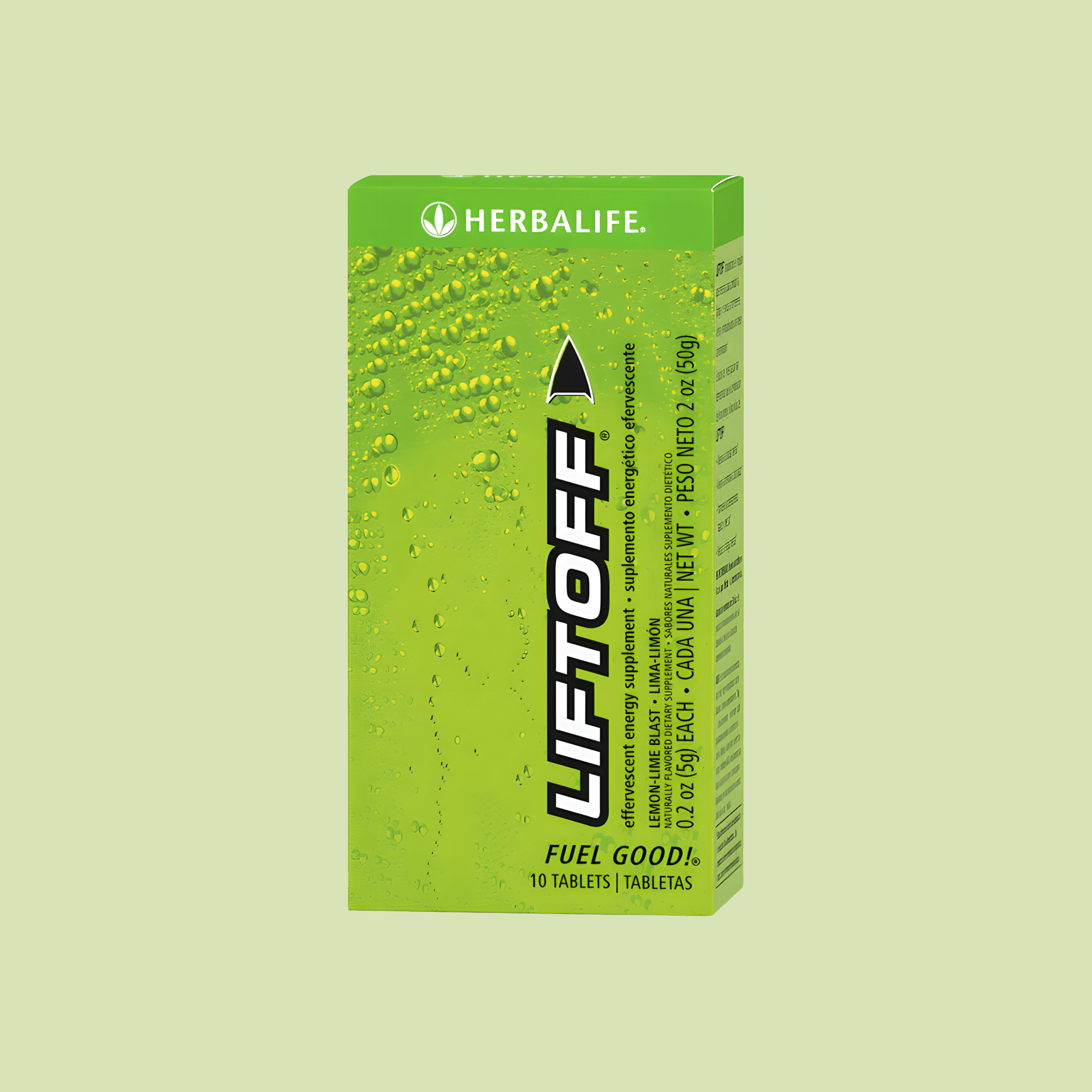 Liftoff® Lemon-Lime Blast 10 Tablets - Lecse