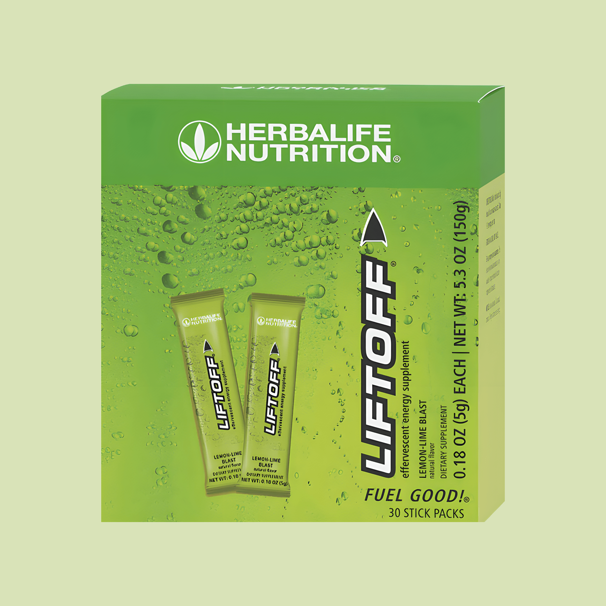 Liftoff®: Lemon-Lime Blast Stick Packs - Lecse