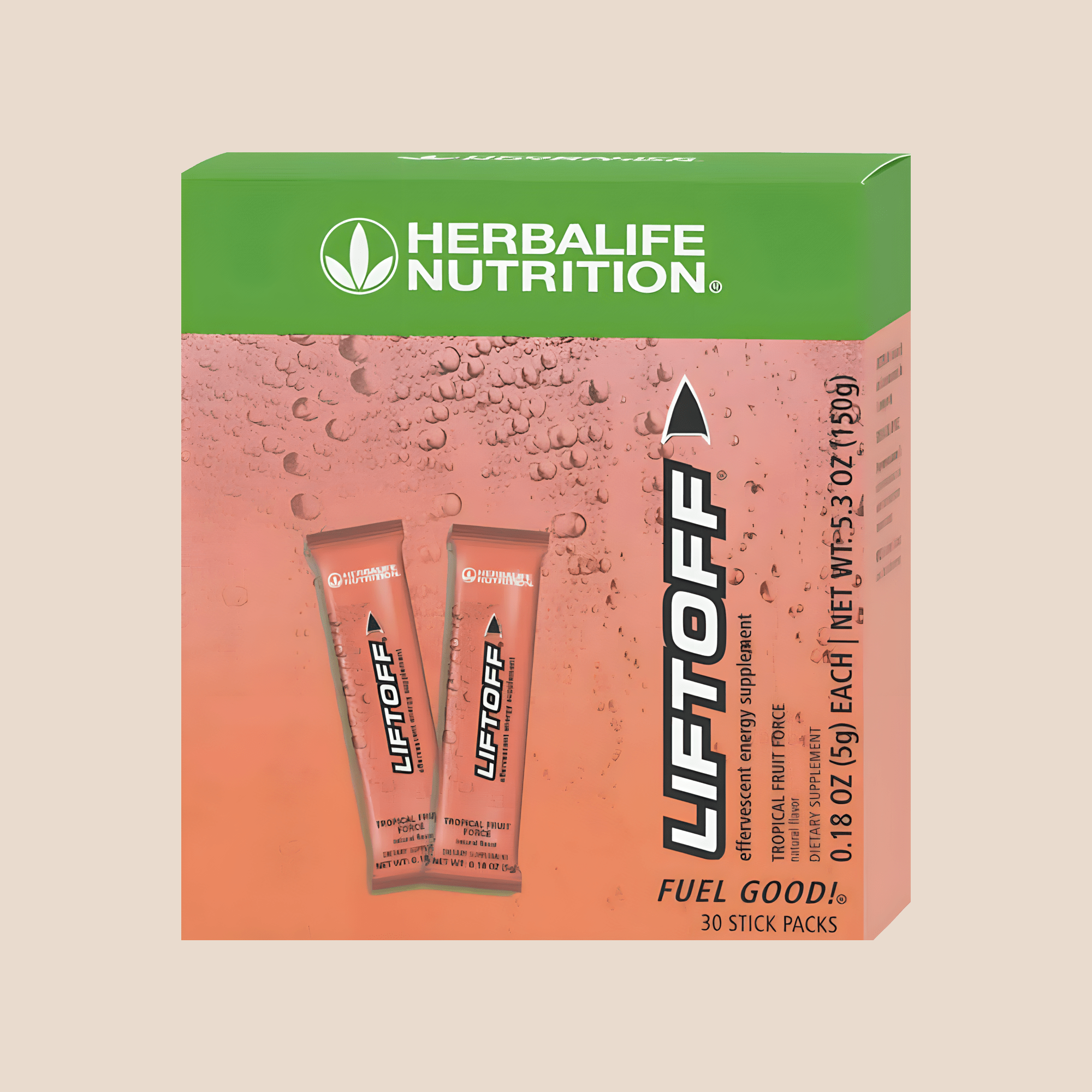 Liftoff®: Tropical Fruit Force Stick Packs - Lecse