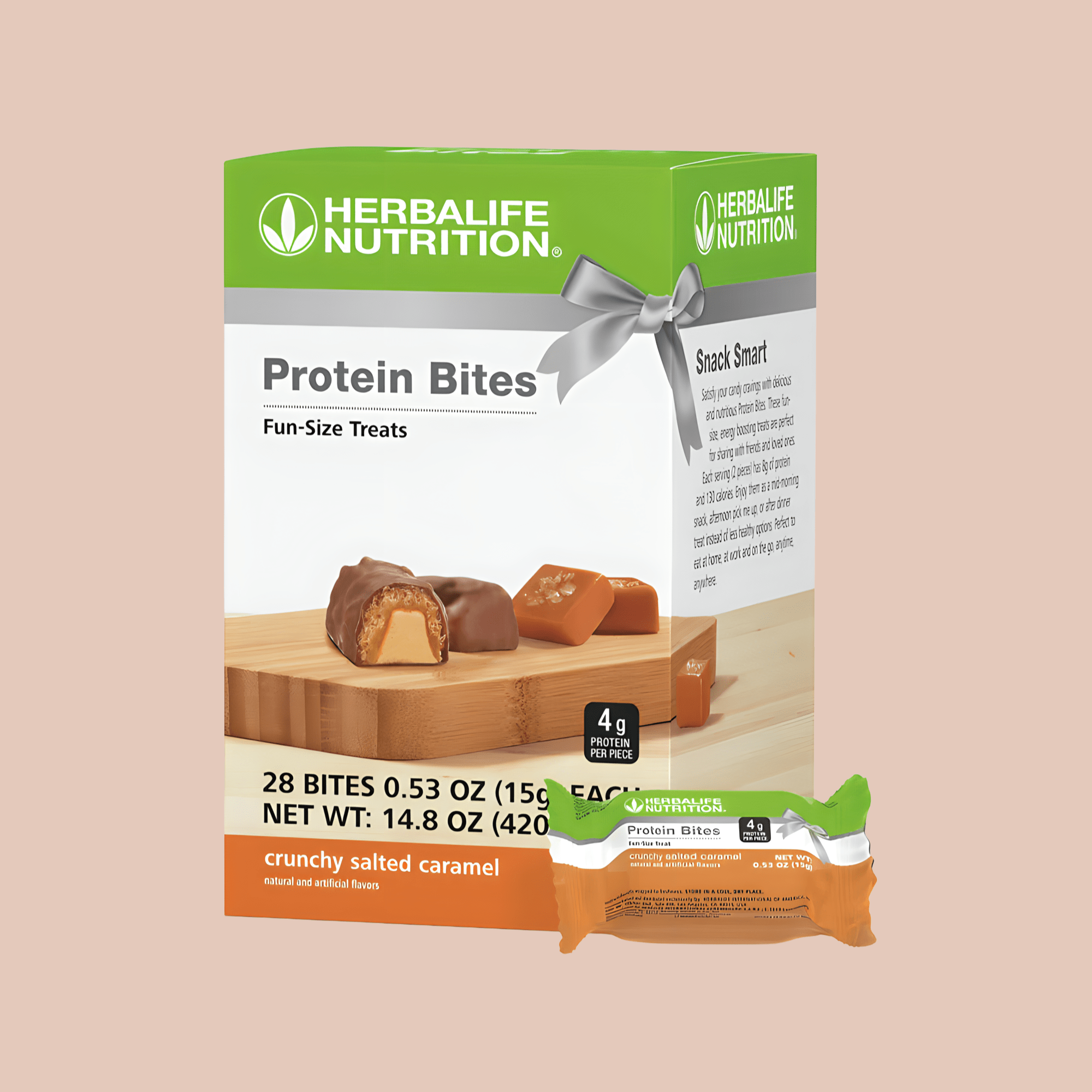 Protein Bites: Crunchy Salted Caramel - Lecse
