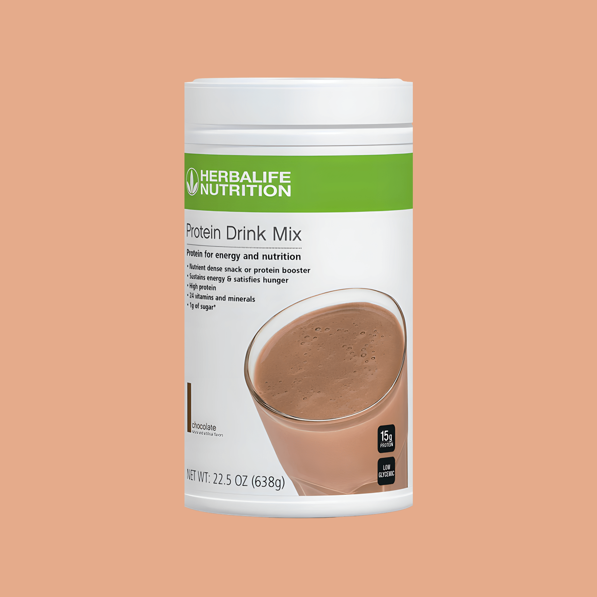Protein Drink Mix: Chocolate 638g - Lecse