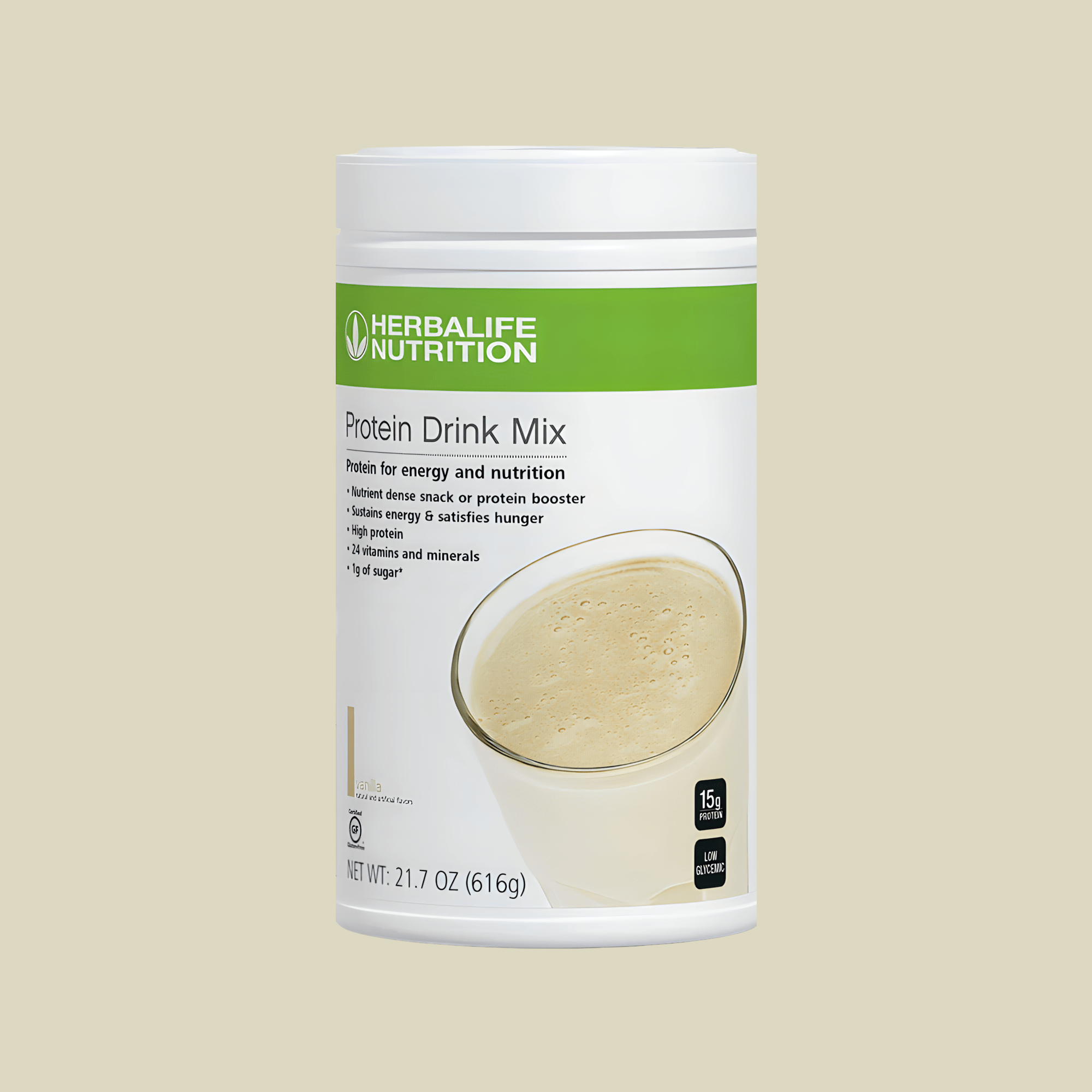 Protein Drink Mix: Vanilla 616 g - Lecse